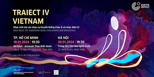 Chuỗi sự kiện mang tên TRAIECT - Nhạc cụ truyền thống Châu Á và nhạc Điện tử
