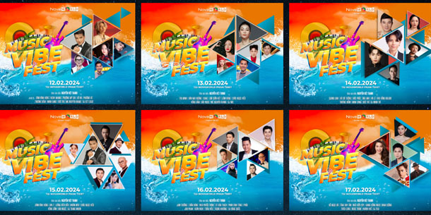 Bán vé Lễ hội Vibe Fest - NovaWorld Phan Thiết 2024