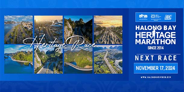 Giải chạy bộ tại Hạ Long-Quảng Ninh | Halong Bay Heritage Marathon 2024