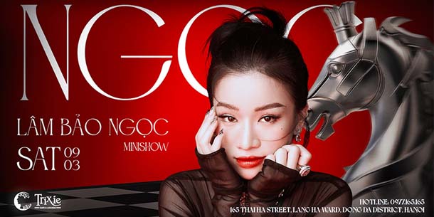 Minishow Lâm Bảo Ngọc tại Hà Nội - Ngày 09.03.2024