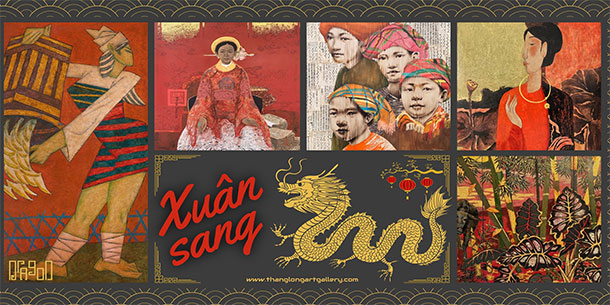 Trưng bày bộ sưu tập Xuân Giáp Thìn 2024