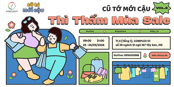 Cũ Tớ Mới Cậu Vol.8: Thì Thầm Mùa Sale 2024 