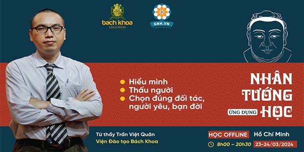 Khóa học Nhân tướng học - Ứng dụng trong đời sống - tại Hà Nội và Hồ Chí Minh