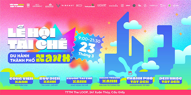 Thành phố xanh tại LỄ HỘI TÁI CHẾ 2024