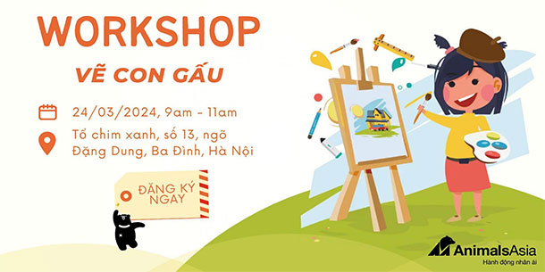 Workshop Vẽ con gấu