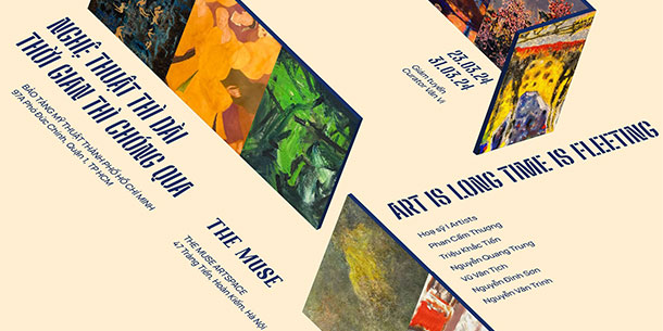 Triển lãm tranh “Nghệ thuật thì dài, Thời gian thì chóng qua”