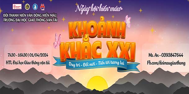 Chương trình hiến máu - Khoảnh khắc XXI - Ngày 01.04.2024