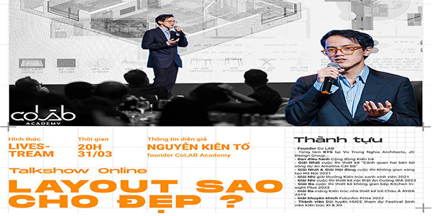 Sự kiện online: TALKSHOW LAYOUT SAO CHO ĐẸP