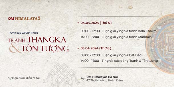 Workshop luận giải ý nghĩa các biểu tượng Phật giáo trong tranh Thangka và Mandala