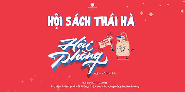 Hội sách Thái Hà - Phiên chợ Khuyến đọc 06 tại Hải Phòng