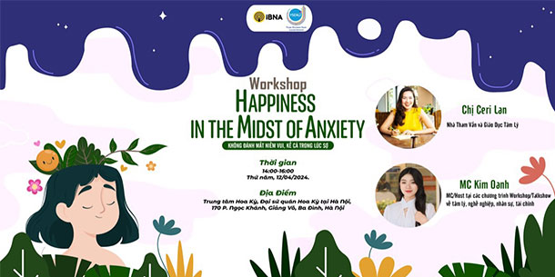 iBNAxYSEALI: Chính thức mở đơn WORKSHOP KHÔNG ĐÁNH MẤT NIỀM VUI, KỂ CẢ TRONG LÚC SỢ