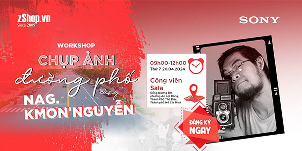 Workshop Photowalk Chụp Ảnh Đường Phố với Kmon Nguyen 2024