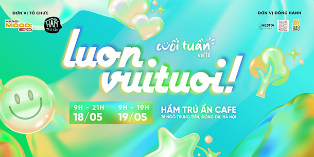 Hội chợ cuối tuần Vol.18: Luon Vuituoi