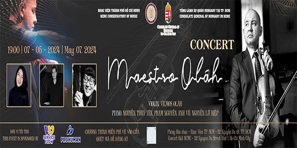Chương trình MAESTRO OLAH CONCERT