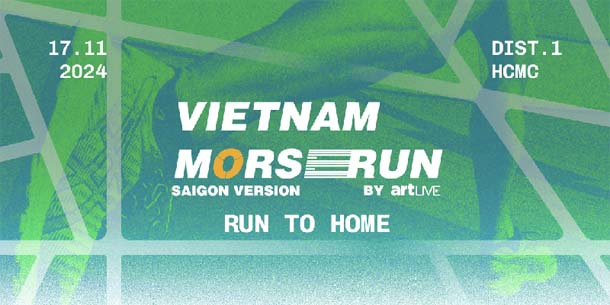 Giải chạy Vietnam Morse Run 2024 - Saigon Version- Run to Home