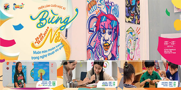 Triển Lãm Nghệ Thuật "Bừng Nở" - Muôn Màu Muôn Trạng Trong Nghệ Thuật Thị Giác 2024