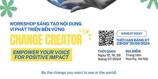 Workshop Sáng Tạo Nội Dung Vì Phát Triển Bền Vững 2024 