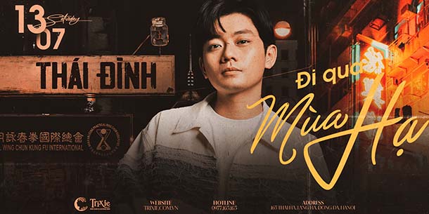 Minishow THÁI ĐINH tại Hà Nội - Ngày 13.07.2024