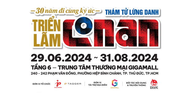  Triển lãm 30 NĂM ĐI CÙNG KÝ ỨC - THÁM TỬ LỪNG DANH CONAN