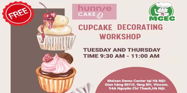 Cơ hội đăng ký tham gia Workshop miễn phí - Trải nghiệm làm bánh cho bé dịp mùa hè 2024