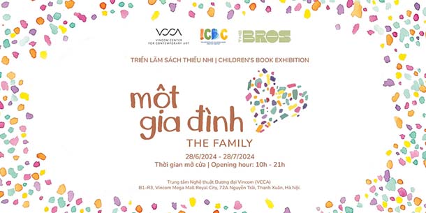 Triển lãm Sách thiếu nhi MỘT GIA ĐÌNH - Children's Book Exhibition: THE FAMILY |English below