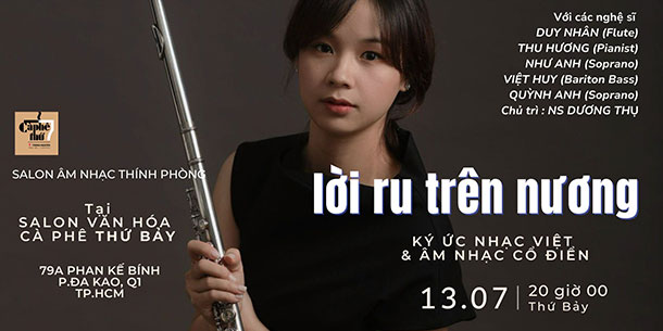 Cà phê Âm nhạc - Salon âm nhạc thính phòng 19 (2024) Chủ đề : LỜI RU TRÊN NƯƠNG