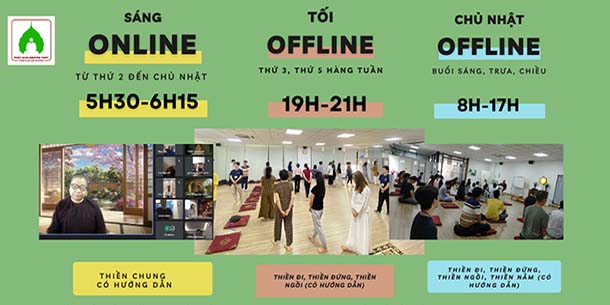 Chương trình Thiền Vipassana định kỳ hàng tuần tại Hà Nội