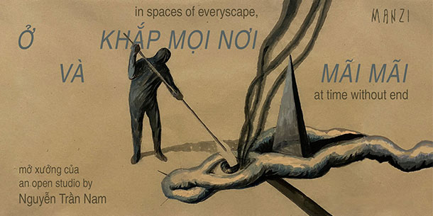 Mở xưởng của nghệ sĩ Nguyễn Trần Nam - ‘Ở khắp mọi nơi và mãi mãi’ 