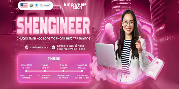 Chương trình học bổng mô phỏng thực tập tài năng ShEngineer Program