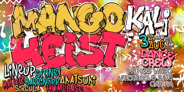 Đêm nhạc sôi động Mango Heist với nhóm DJ và Selecta giàu kinh nghiệm - Ngày 3.8.2024