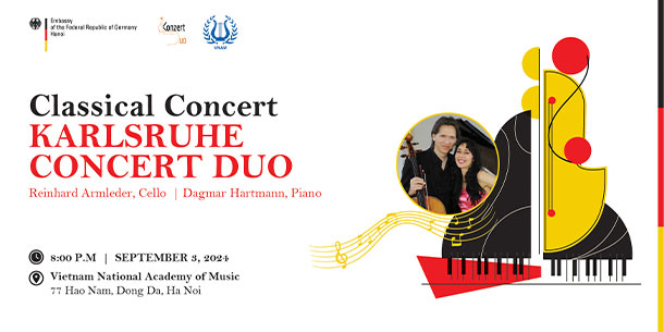 Hòa nhạc cổ điển với nhóm song tấu đến từ Karlsruhe