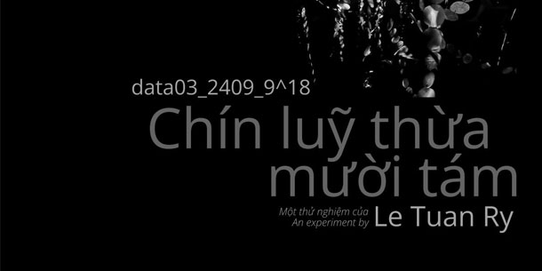 Triển lãm nghệ thuật: Chín luỹ thừa mười tám