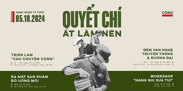 TRIỂN LÃM "CÂU CHUYỆN CỘNG?": 17 năm quyết chí ắt làm nên