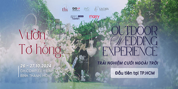 Chương Trình Trải Nghiệm Tiệc Cưới Ngoài Trời: Vườn Tơ Hồng 2024 