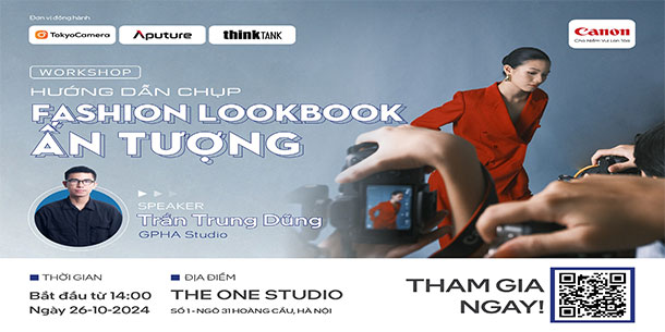 WORKSHOP: HƯỚNG DẪN CHỤP FASHION LOOKBOOK ẤN TƯỢNG
