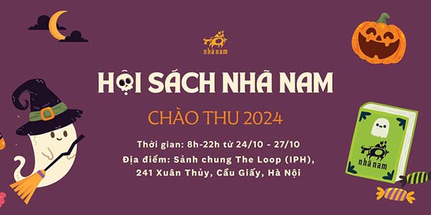 Hội sách NHÃ NAM chào Thu 2024