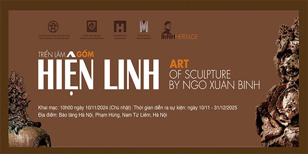 Triển lãm gốm nghệ thuật Hiện linh.