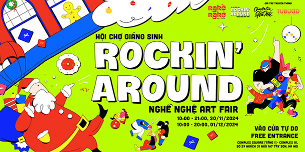 Hội chợ giáng sinh: Rockin' Around nghề nghệ Art Fair