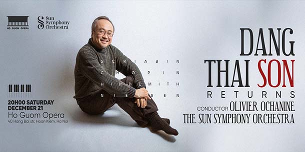 Chương trình Hòa nhạc ĐẶNG THÁI SƠN RETURNS Concert - Ngày 21/12/2024