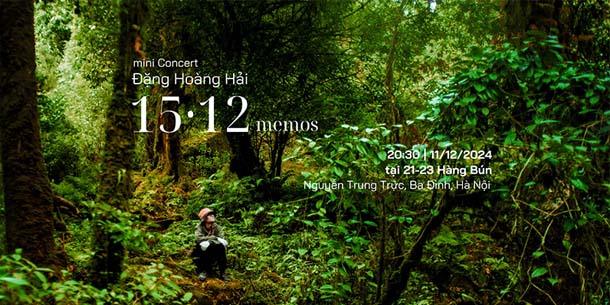 Mini Concert Đặng Hoàng Hải - 15·12 memos