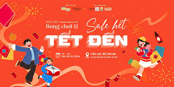 Hội Chợ Rong Chơi vol 12: Sale Hết, Tết Đến.