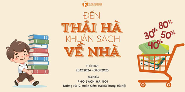 HỘI SÁCH THÁI HÀ KHUÂN SÁCH VỀ NHÀ