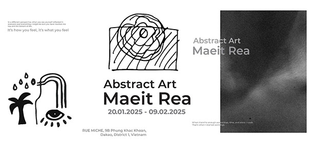 Triển Lãm Cá Nhân “Abstract Art” | “Abstract Art” By Maeit Rea 2025
