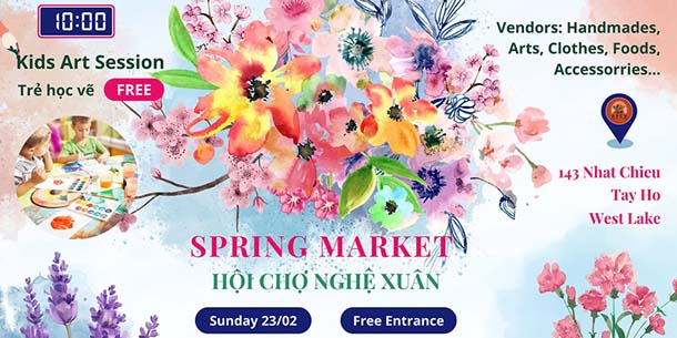 H'ART Co. | Market Vol 9 - Spring Market - Hội chợ Nghệ Xuân 2025