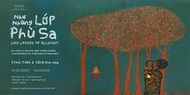 Triển lãm sơn mài: NHƯ NHỮNG LỚP PHÙ SA