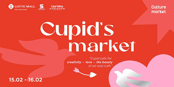 Hội chợ x workshop: VALENTINE CUPID'S MARKET