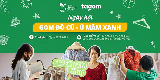 Ngày hội Gom Đồ Cũ - Ủ Mầm Xanh