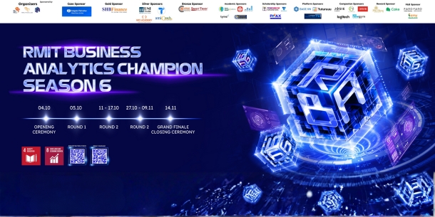 RMIT BUSINESS ANALYTICS CHAMPION MÙA 6: CHOOSE EXPERIENCE - CHÍNH THỨC MỞ ĐƠN ĐĂNG KÍ 