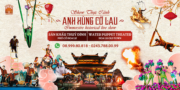 Công bố lịch diễn tháng 10 show Anh Hùng Cờ Lau tại Ninh Bình năm 2026