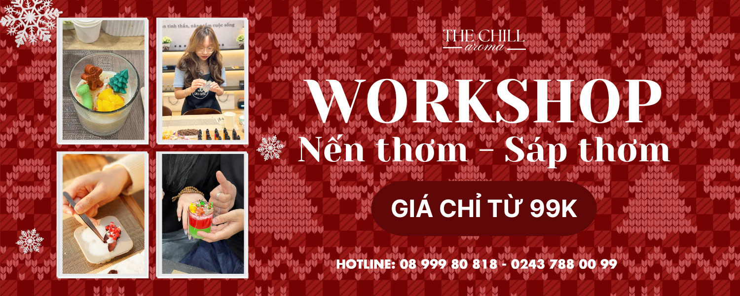 Workshop làm Sáp Thơm - Nến Thơm | The Chill Aroma